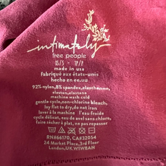 NWT FREE PEOPLE INTIMATELY SEAMLESS BRAMI XS/S - Picture 3 of 5